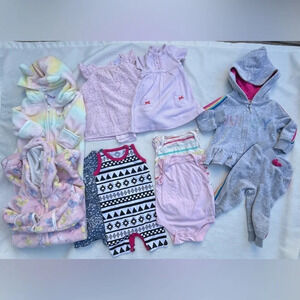 Girls clothing lot 3-6 months matching sets juice contour